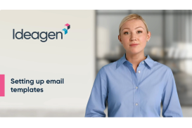 Setting up email templates