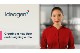 Creating a new user and assigning a role