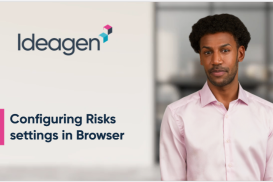 Configuring Risks settings in Browser