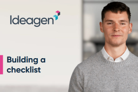 Building a checklist