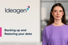 Backing up and Restoring your data