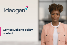 Contextualising policy content