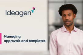 Managing approvals and templates