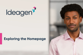 Exploring the Homepage