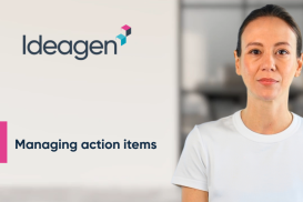 Managing action items
