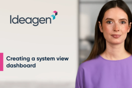 Creating a system view dashboard