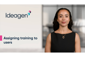 Assigning training to users