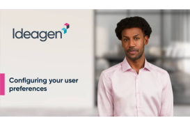 Configuring your user preferences