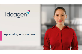 Approving a document