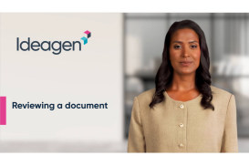 Reviewing a document