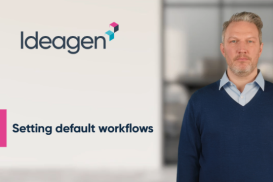 Setting default workflows