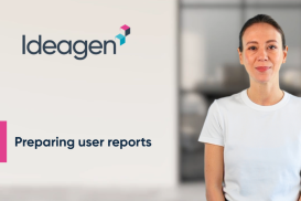 Preparing user reports | Skills